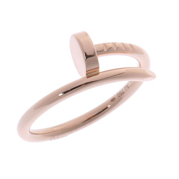 カルティエ ジュストアンクル リング SM #49 ゴールド K18ピンクゴールド PG ユニセックス ジュエリー 【中古】【jewelry】