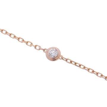 カルティエ ダムール ブレスレット SM ゴールド K18ピンクゴールド PG レディース ジュエリー 【中古】【jewelry】