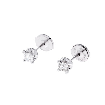 ブルガリ コロナ ダイヤ シルバー K18ホワイトゴールド WG レディース ジュエリー 【中古】【jewelry】