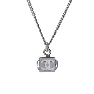 シャネル キューブ シルバー メタル/クリスタル レディース ジュエリー 【中古】【jewelry】