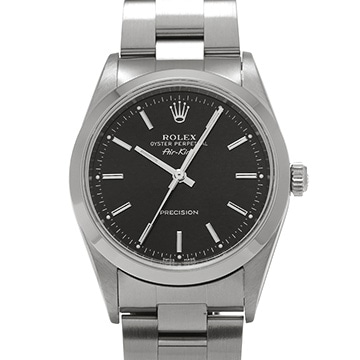 ロレックス エアキング 14000 ブラック メンズ 時計 【中古】【wristwatch】