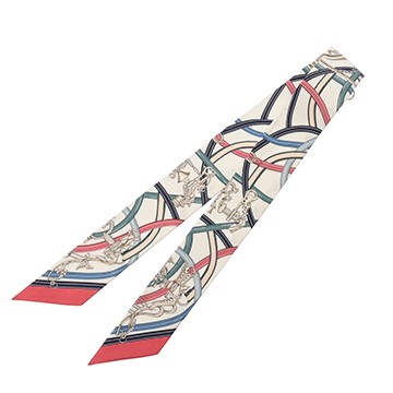 エルメス ツイリー HARNAIS LEGENDAIRE マルチカラー 064220S シルク100％ レディース 【未使用】【other】