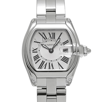 カルティエ ロードスター SM W62016V3 シルバー レディース 時計 【中古】【wristwatch】