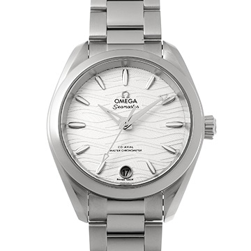 オメガ シーマスター アクアテラ シェード コーアクシャル マスター クロノメーター 220.10.34.20.02.002 シルバー レディース 時計 【中古】【wristwatch】