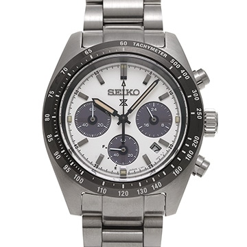 セイコー プロスペックス スピードタイマー SBDL085 ホワイト/ブラック メンズ 時計 【中古】【wristwatch】