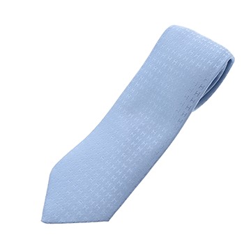エルメス H織りタイ 7cm ニューH ブルーニュアージュ シルク100% メンズ 【未使用】【other】