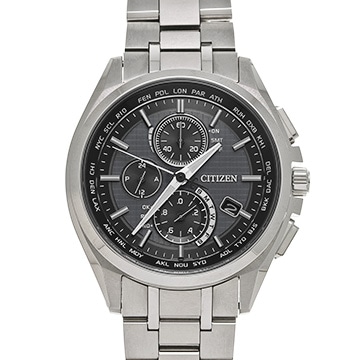 シチズン アテッサ AT8040-57E グレー メンズ 時計 【中古】【wristwatch】