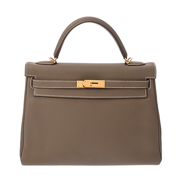 エルメス ケリー 32 内縫い 2WAY エトゥープ トゴ レディース バッグ 【未使用】【bag】