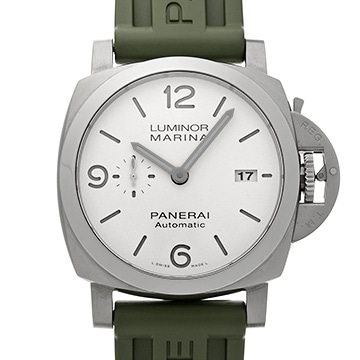 パネライ ルミノールマリーナ 44mm PAM01314 ホワイト メンズ 時計 【中古】【wristwatch】