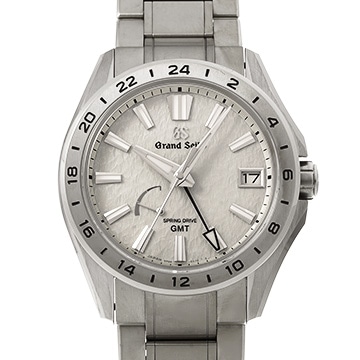 グランドセイコー エボリューション ９ コレクション スプリングドライブ GMT マスターショップ限定 SBGE285 グレー メンズ 時計 【中古】【wristwatch】
