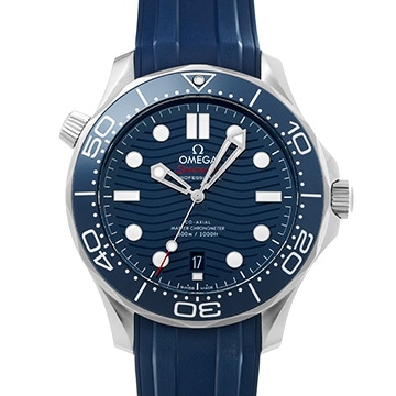 オメガ シーマスター ダイバー300 コーアクシャル マスタークロノメーター 210.32.42.20.03.001 ブルー メンズ 時計 【中古】【wristwatch】