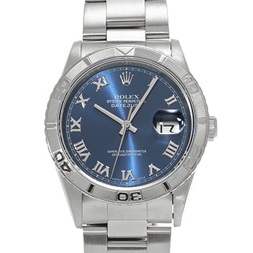 ロレックス デイトジャスト サンダーバード 16264 ブルー メンズ 時計 【中古】【wristwatch】