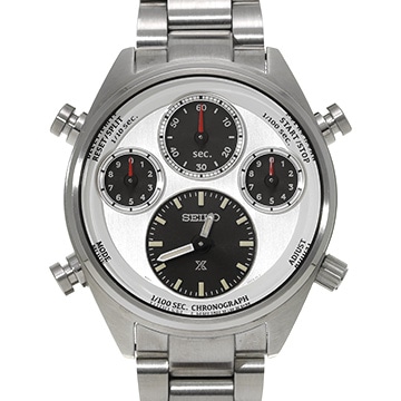 セイコー プロスペックス セイコー腕時計110周年記念限定モデル SBER009 シルバー/ブラック メンズ 時計 【中古】【wristwatch】