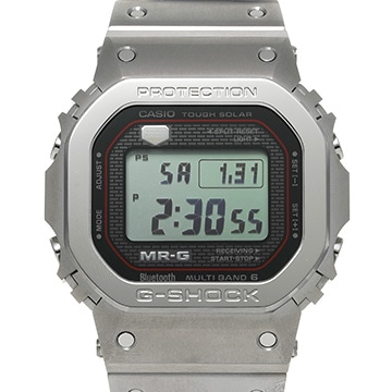 カシオ G-SHOCK MRG-B5000シリーズ MRG-B5000D-1JR ブラック メンズ 時計 【中古】【wristwatch】