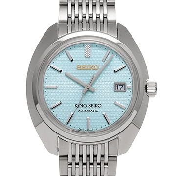 セイコー キングセイコー SDKA023 ライトブルー メンズ 時計 【中古】【wristwatch】