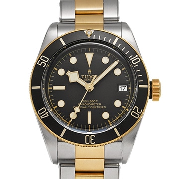 チューダー / チュードル ヘリテージ ブラックベイ S&G 79733N ブラック メンズ 時計 【中古】【wristwatch】