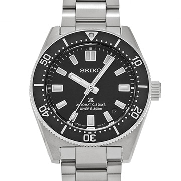 セイコー プロスペックス ダイバー スキューバ SBDC197 ブラック メンズ 時計 【中古】【wristwatch】