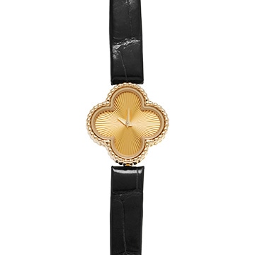 ヴァン クリーフ&アーペル スウィート アルハンブラ VCAR08WT00 ゴールド レディース 時計 【中古】【wristwatch】