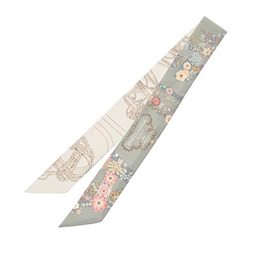 エルメス ツイリー BRIDES DE GALA EN FLEURS マルチカラー 064220S シルク100％ レディース 【新品】【other】