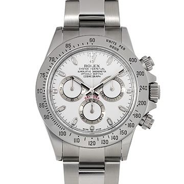 ロレックス コスモグラフ デイトナ 116520 ホワイト メンズ 時計 【中古】【wristwatch】