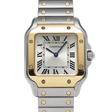 カルティエ サントス ドゥ カルティエ W2SA0033 シルバー レディース 時計 【中古】【wristwatch】