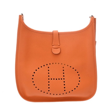 エルメス エヴリン3 GM オレンジ トリヨンクレマンス レディース バッグ 【中古】【bag】