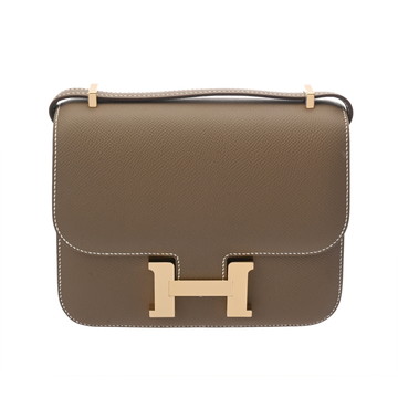 エルメス コンスタンス3 18 ミロワール エトゥープ ヴォーエプソン レディース バッグ 【中古】【bag】