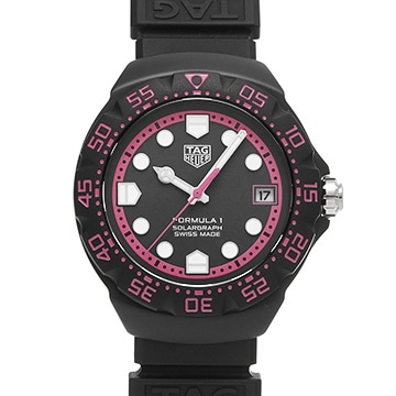 タグ ホイヤー フォーミュラ 1 ソーラーグラフ WBY111D.FT8084 ブラック メンズ 時計 【中古】【wristwatch】