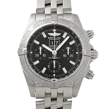 ブライトリング クロノマット ブラックバード A449B11PAS ブラック メンズ 時計 【中古】【wristwatch】