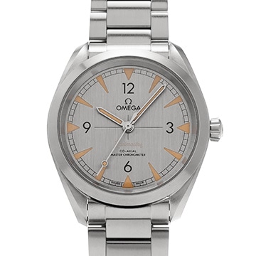 オメガ シーマスター レイルマスター コーアクシャル マスタークロノメーター 220.10.40.20.06.001 グレー メンズ 時計 【中古】【wristwatch】