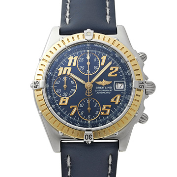 ブライトリング クロノマット D13350 ブルー メンズ 時計 【中古】【wristwatch】