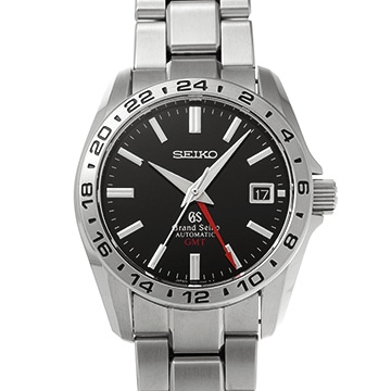 グランドセイコー メカニカル GMT SBGM001 ブラック メンズ 時計 【中古】【wristwatch】