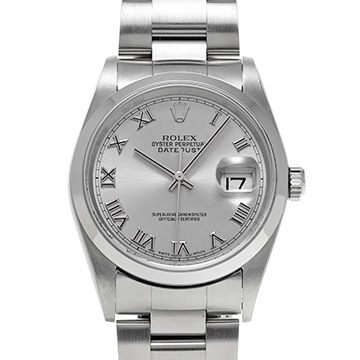 ロレックス デイトジャスト 16200 グレー メンズ 時計 【中古】【wristwatch】