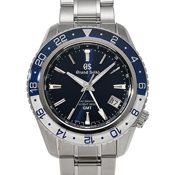 グランドセイコー スポーツコレクション メカニカル ハイビート36000 GMT SBGJ237 ミッドナイトブルー メンズ 時計 【中古】【wristwatch】