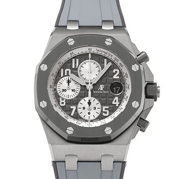 オーデマ ピゲ ロイヤルオーク オフショア クロノグラフ 26470IO.OO.A006CA.01 スレートグレー/シルバー メンズ 時計 【中古】【wristwatch】