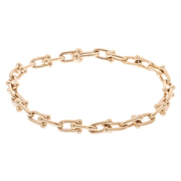 ティファニー ハードウェア スモールリンク ブレスレット ゴールド K18イエローゴールド YG レディース ジュエリー 【中古】【jewelry】