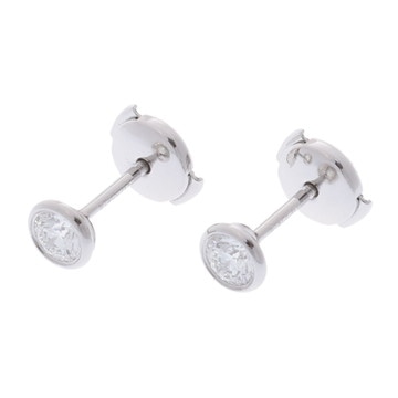 ティファニー バイザヤード ピアス 0.29ct シルバー Pt950プラチナ レディース ジュエリー 【中古】【jewelry】