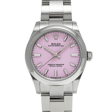ロレックス オイスターパーペチュアル 31 277200 キャンディピンク ユニセックス 時計 【中古】【wristwatch】