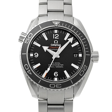 オメガ シーマスター プラネットオーシャン 600 コーアクシャル 232.30.42.21.01.001 ブラック メンズ 時計 【中古】【wristwatch】