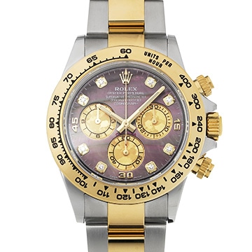 ロレックス コスモグラフ デイトナ 116503NG ブラックシェル/ダイヤモンド メンズ 時計 【中古】【wristwatch】
