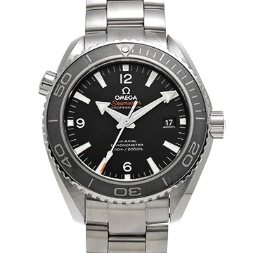 オメガ シーマスター プラネットオーシャン 600 コーアクシャル 232.30.46.21.01.001 ブラック メンズ 時計 【中古】【wristwatch】
