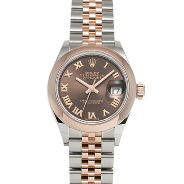 ロレックス レディ デイトジャスト 28 279161 チョコレート レディース 時計 【新品】【wristwatch】