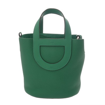 エルメス インザループ 18 ヴェールモワイヤン トリヨンクレマンス/ヴォースイフト レディース バッグ 【中古】【bag】