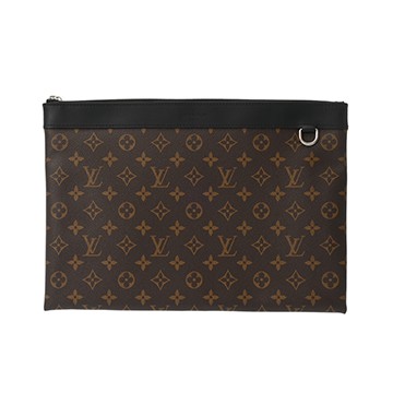 ルイ ヴィトン モノグラムマカサー ポシェットディスカバリー ブラウン M69411 モノグラムマカサー メンズ バッグ 【中古】【bag】