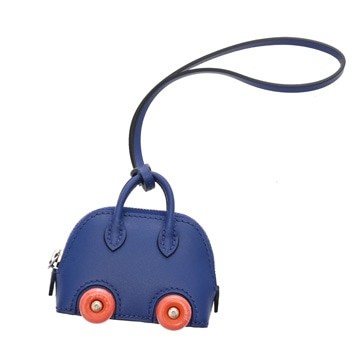 エルメス チャーム ボリード オン ホイールズ ブルーサフィール/オレンジ ヴォータデラクト ユニセックス 【中古】【other】