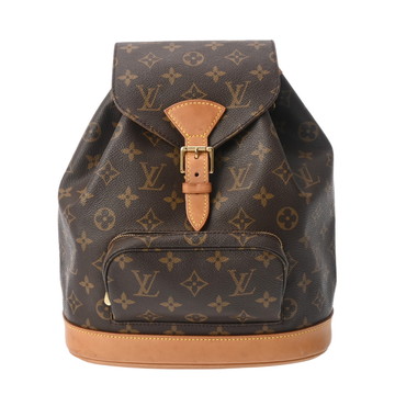ルイ ヴィトン モノグラム モンスリ MM ブラウン M51136 モノグラムキャンバス レディース バッグ 【中古】【bag】