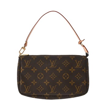 ルイ ヴィトン モノグラム ポシェット アクセソワール ブラウン M51980 モノグラムキャンバス レディース 【中古】【bag】
