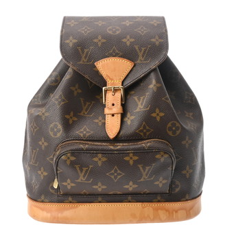 ルイ ヴィトン モノグラム モンスリ MM ブラウン M51136 モノグラムキャンバス レディース バッグ 【中古】【bag】