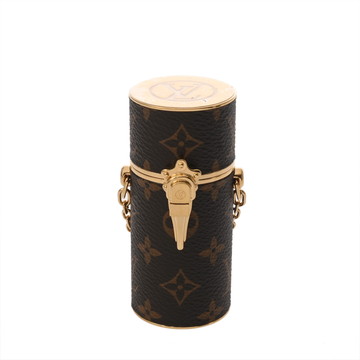 ルイ ヴィトン モノグラム リップスティックケース ゴールド MP2406 モノグラムキャンバス/メタル レディース 【中古】【other】