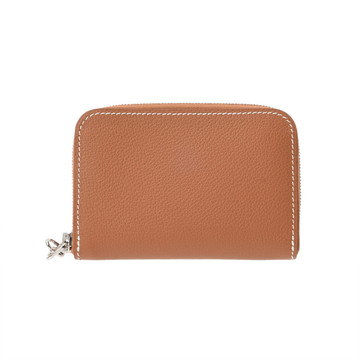 エルメス ジップアンゴー PM ゴールド エヴァ―カラー レディース 【中古】【other】